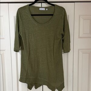Habitat Olive Green Short Sleeve Tunic
